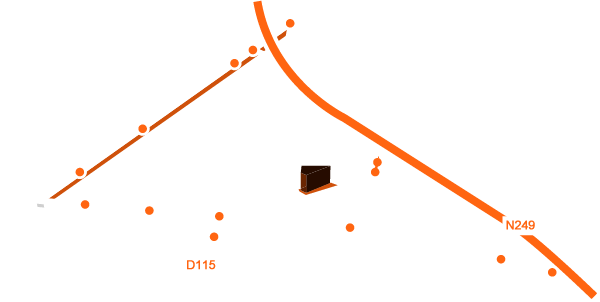 Plan d'accès à Activ Expo à Haute Goulaine